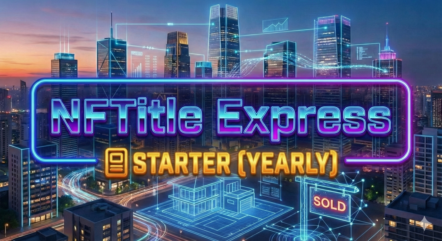 NFTitle Express: STARTER (YEARLY)
