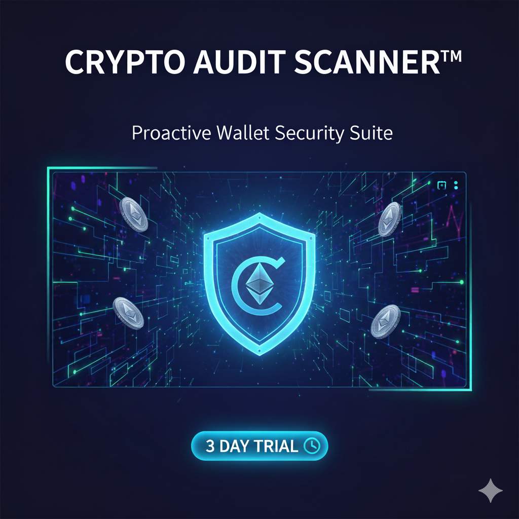 Crypto Audit Scanner™ [v2.0] - Proactive Wallet Security Suite: 3 Day Trial