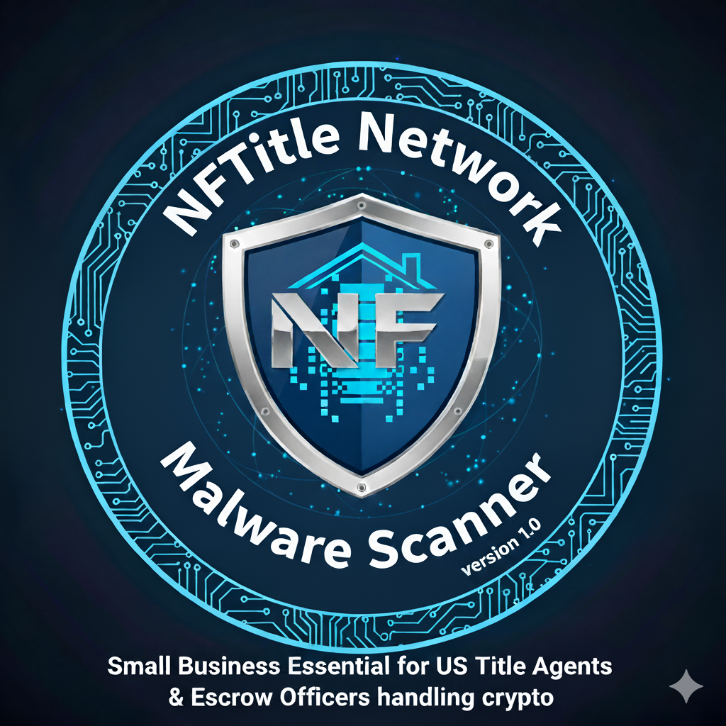 NFTitle Network On-Chain Due Diligence Tool [Title & Escrow] - AML & Risk Scan - Small Business License